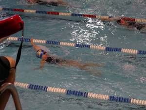 Swimming Dragons swimmers at the pool